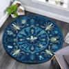 Runder Spinnen-Teppich, Teppich für Wohnzimmer, Schlafzimmer, Sofa, Spielzimmer-Dekor, Rutschfeste Bodenmatte