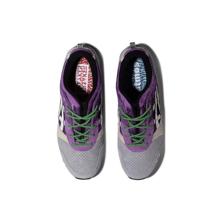 Atmos X Sneaker Freaker X ASICS Gel Lyte 3 Alley Cats Unisex Sneakers Purple Sheet-Rock Gentry-Purple 1201A529-020