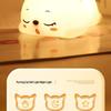 Soft Silicone LED Night Light for Eye Protection – Perfect for Bedside, Nursing, Sleep, and Decoration