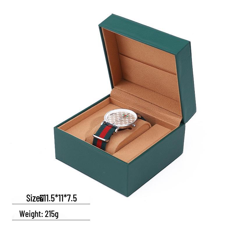PU Watch Box: Flip-Top Display & Storage for a High-End Feel