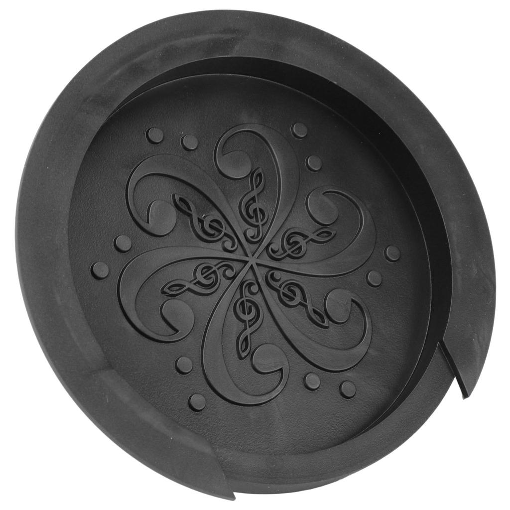 Gitarren-Schalllochabdeckung, Silikon, staubdicht, kompakt, tragbar, weich, Schalllochabdeckung für Gitarristen