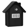 WallHanging Zinc Alloy AntiThief 4Digit Password Key Storage Box Kit for Home Factory Office(Black )