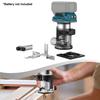 Variable Speed Router Cordless Wood Router For Woodworking Projects Rack And Pinion Depth Mechanism Collets 6mm 6.35mm 14mm