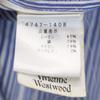 Vivienne WestwoodMAN Made In Italy Striped Pattern Long Sleeve Tailored Jacket Men's Used