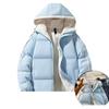Herren Kapuzen-Pufferjacke Baumwollmantel Paar Freizeitjacke