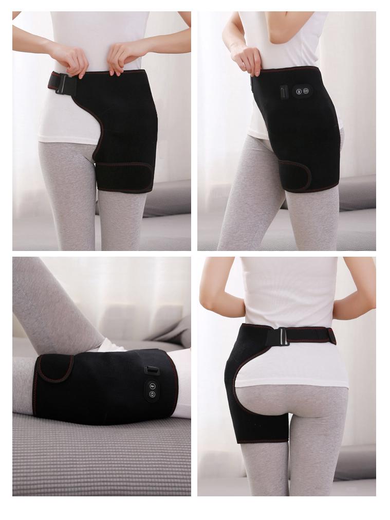 Electric Hip Rehabilitation Belt with Moxibustion and Heating Massage for Postoperative Therapy