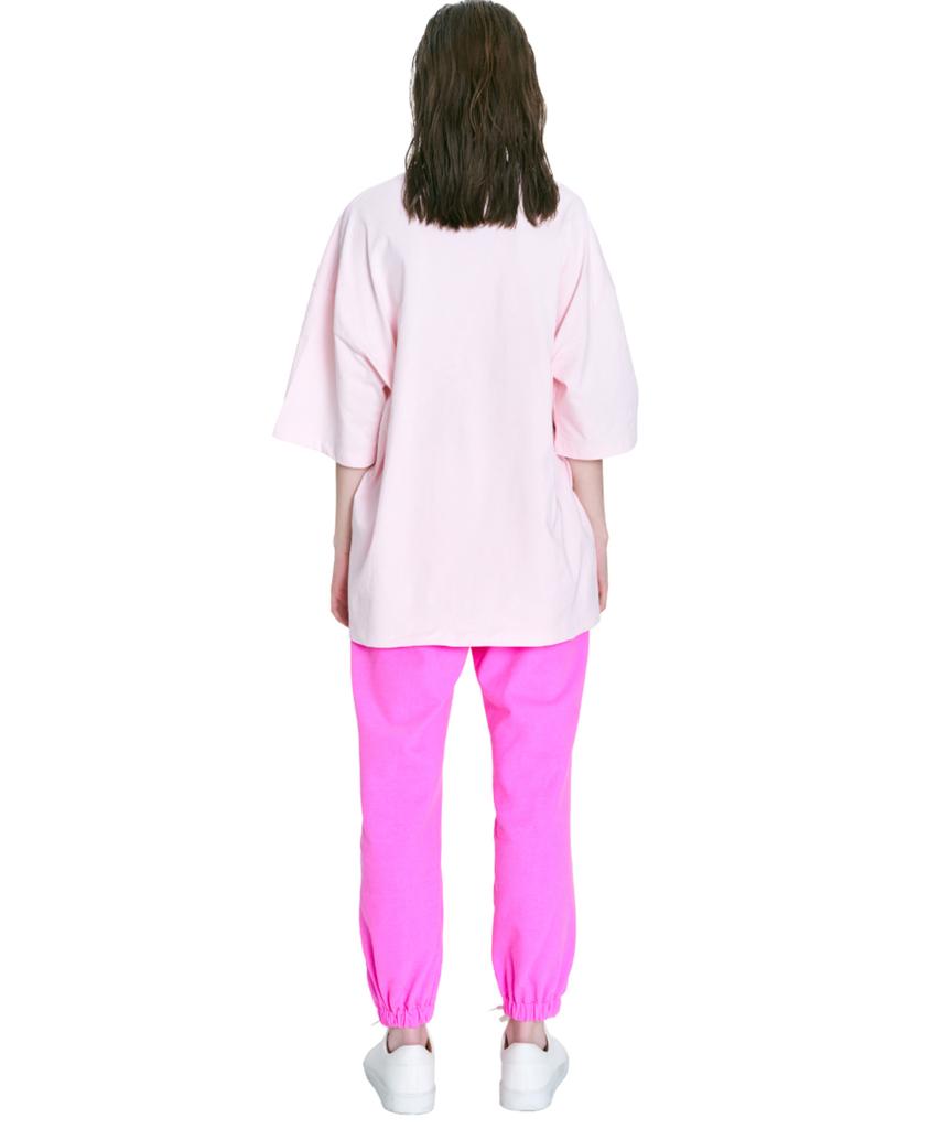 WARDOG Line Drawing T-Shirt Baby Pink