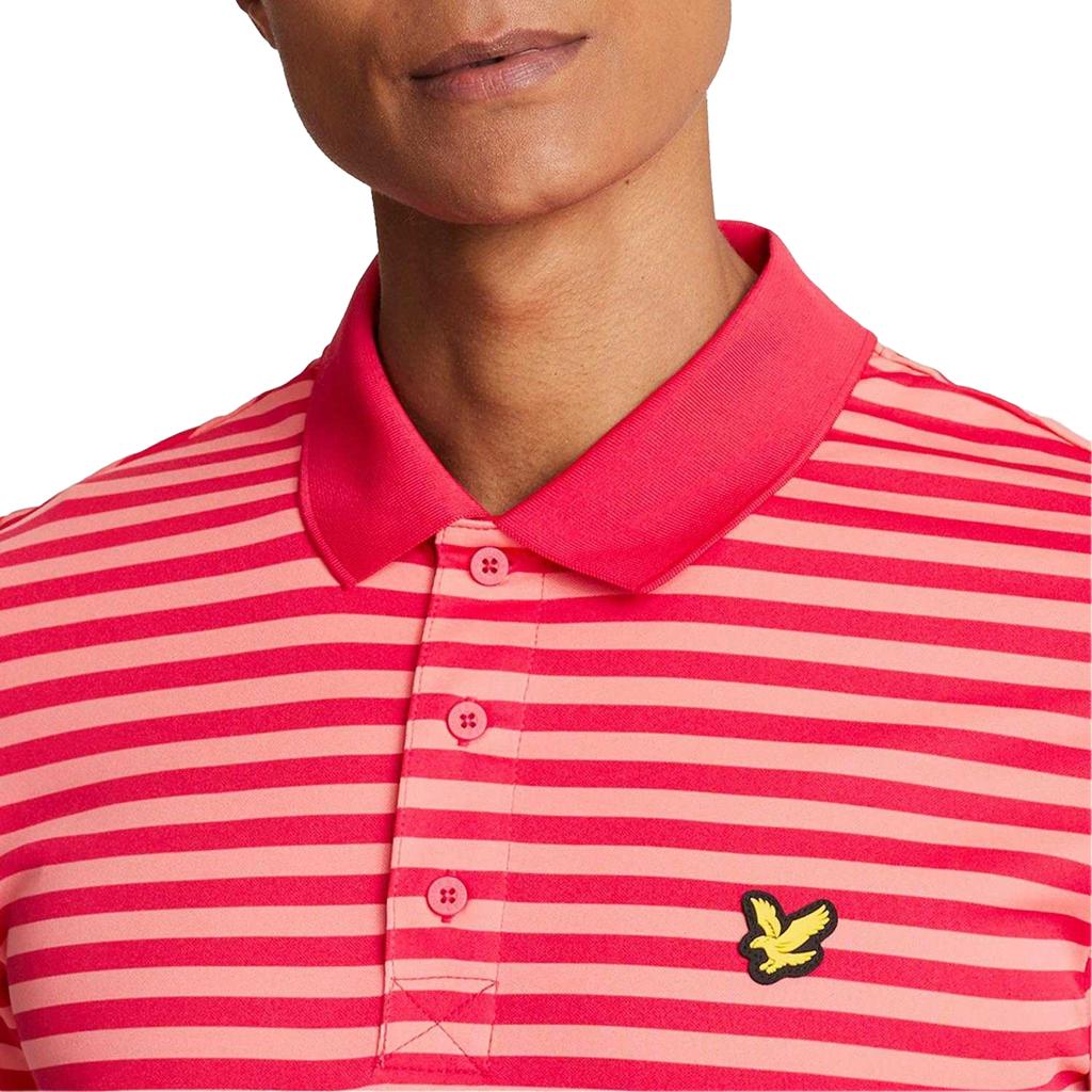 Lyle & Scott Men's Broad Stripe Golf Polo Shirt