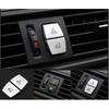 Car Central Handbrake Auto H Button Left side Covers Stickers Trim for BMW 5 series GT 5/6/7 series F10 F01 F02 X3 X4 X5 X6