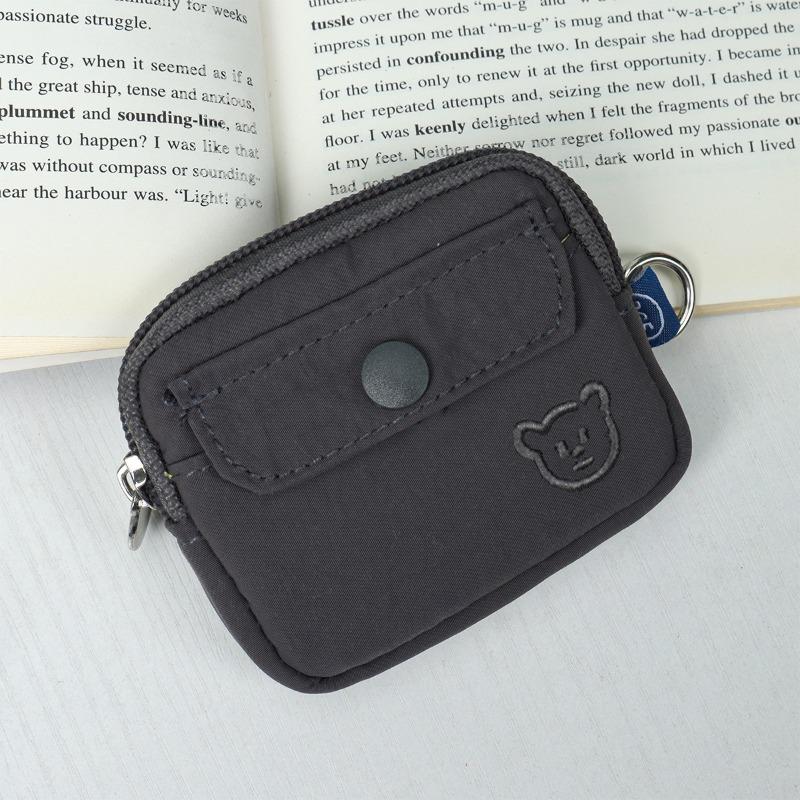 

Women s wallet storage bag, suitable for bank card ID card, headset change protective case, Bluetooth headset bag, change bag.