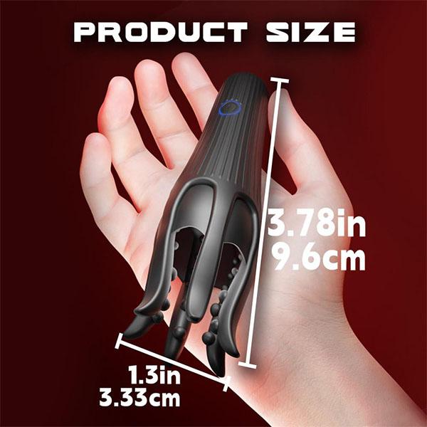 Adult Toys Sex Glans Trainer Penis Massage Male Masturbator Vibrating Glans Vibrator Sex Toys for Men Mens Sex Toys Penis Training Stimulator