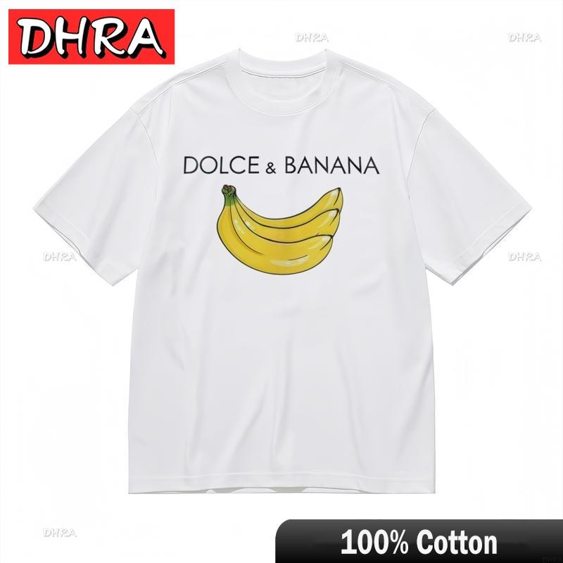

Womens Comfortable Breathable Classic TShirt Banana and Slogan Graphic Tee Tops for Vocation TShirt Chile Camisetas Hombre 4XL