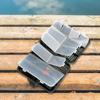 277Pcs Carp Fishing Accessories with Storage Box Carp Fishing Rigs Assortment Rust Proof Swivels Terminal Rigs Fishing Gear Set