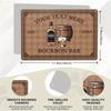 Vintage Bierbar Metallschild Personalisiert Wasserdicht Garage Wanddekor