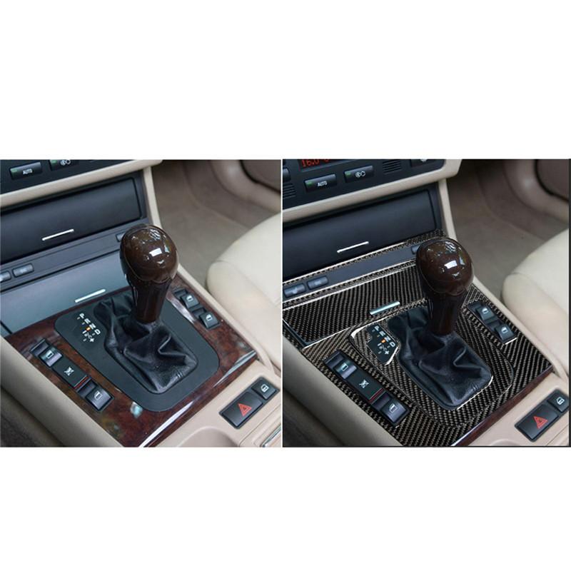 Προστατευτικό Αυτοκόλλητο Πίνακα Κεντρικού Ελέγχου Για BMW Σειρά 3 E46 1998-2005 BS Διακοσμητικό Κάλυμμα από Ανθρακονήματα Αυτοκόλλητα Αξεσουάρ Αυτοκινήτου