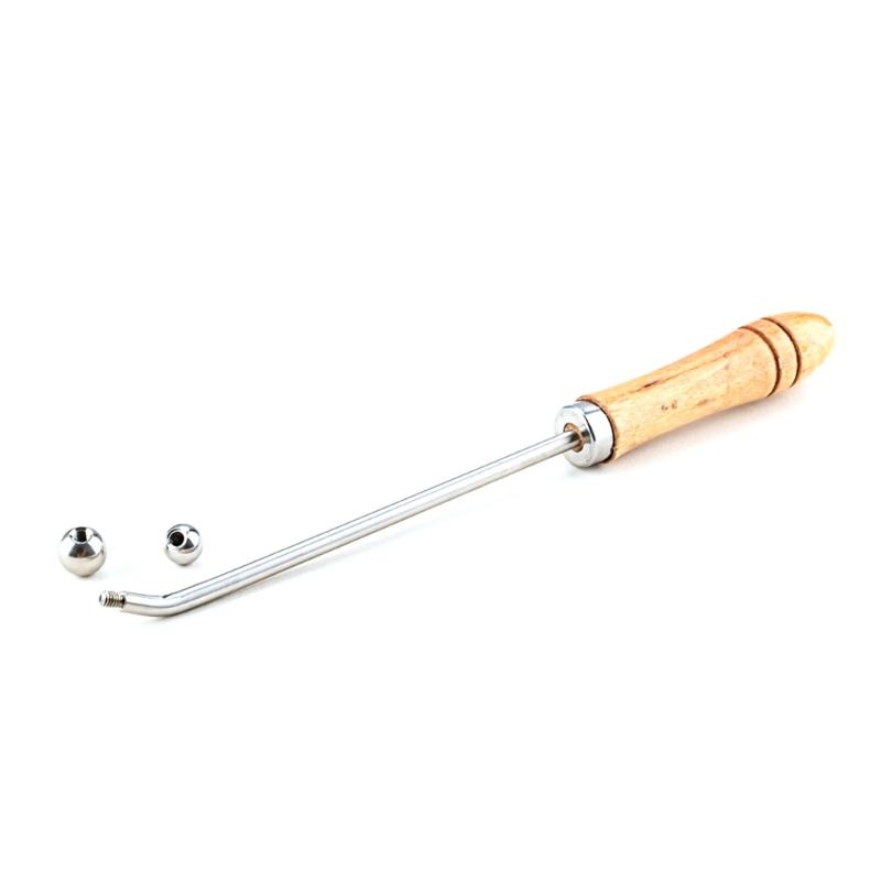 Professional Trumpet Repair Tool Elbow Maintenance With 2Metal Balls Accessories Wind Instrument Repair Parts 23x2.15cm
