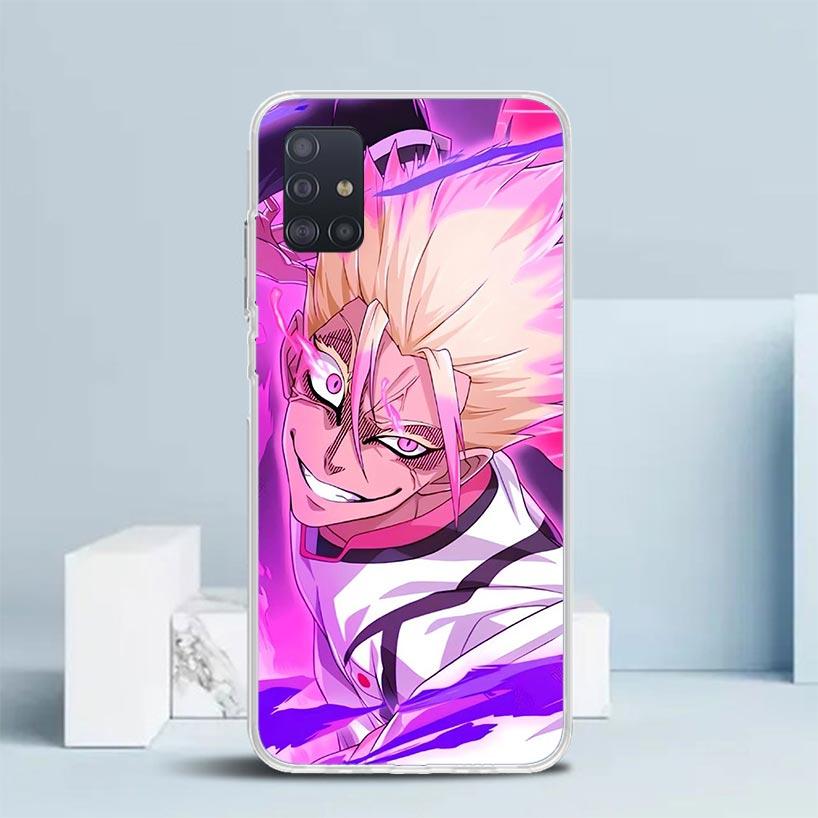 Blue Lock Shidou Ryusei Soft Cover for Samsung Galaxy A12 A22 A32 A52 A72 A02S Phone Case Note 20 Ultra 10 S10 Plus A51 A71 A50S