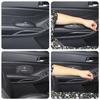 Curved Leather Knee Pads for Car Interiors, Designed To Protect Against Impacts, Suitable for the Alfa Romeo 159, Giulietta
