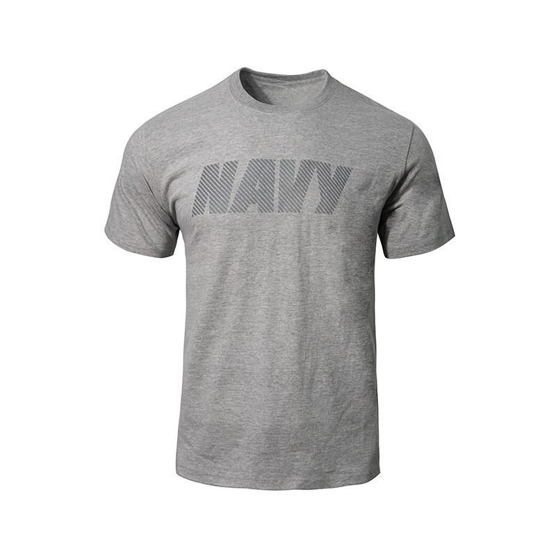 

Summer Mens CoolComfort Pure Cotton Casual Roundneck Navy Pattern Tshirt Loose Base Layer Shirt for Boys S