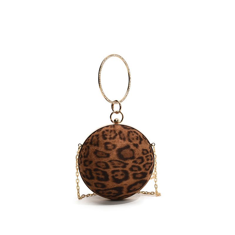 Runde kugelförmige Tasche Damen 2025 Herbst neu Nischendesign Kette Schulter Umhängetasche mit Diamanten besetzte personalisierte Abendtasche