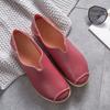 Boat Shoes For Women Large Size Leather Womens Shoes Hard -Wearing Soft Flat Shoes Ladies Spring