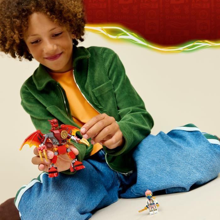 LEGO NINJAGO 71851 Battle Pack : Kai's Dragon Robot - Building Toy 6 Years