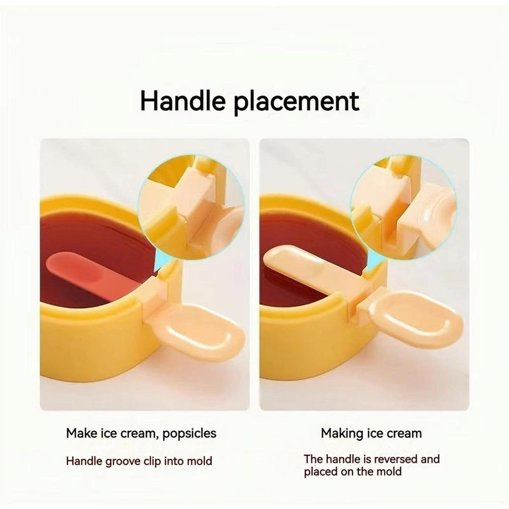 Silicone Popsicle Mold Set Reusable with Sticks - BPA Free DIY Ice Pop Maker for Easy Release & Homemade Cakesicles (1-Piece)