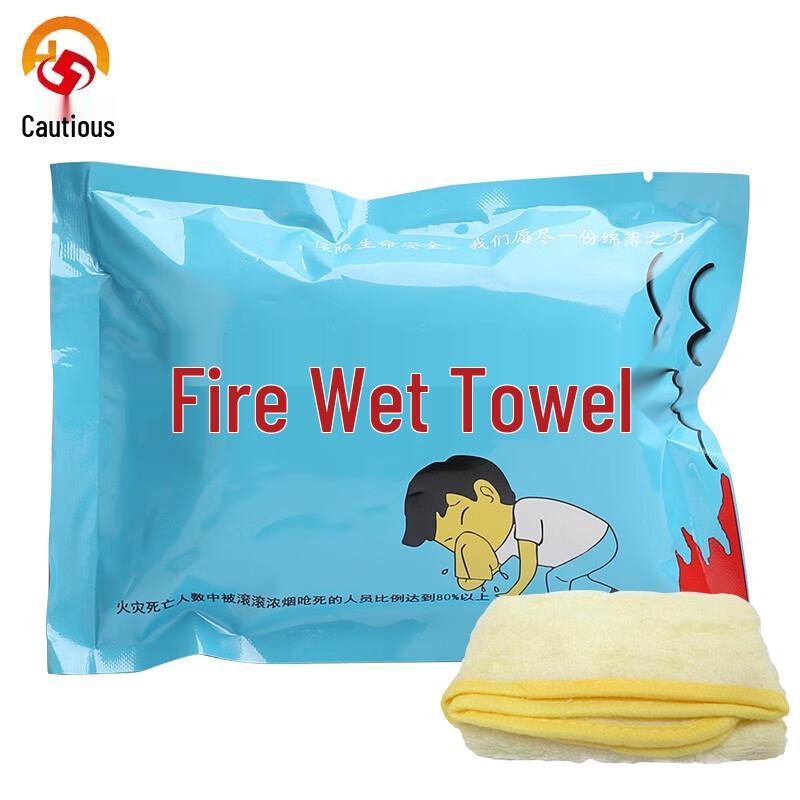 Emergency Fire Escape Wet Towel