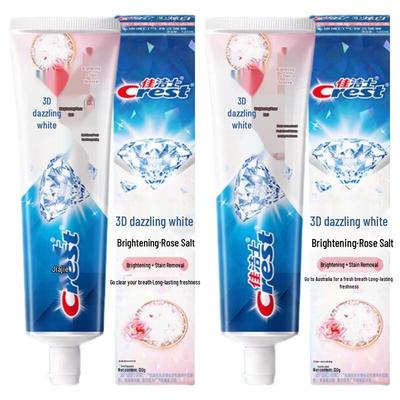 Crest 3D White Rose Salt Toothpaste