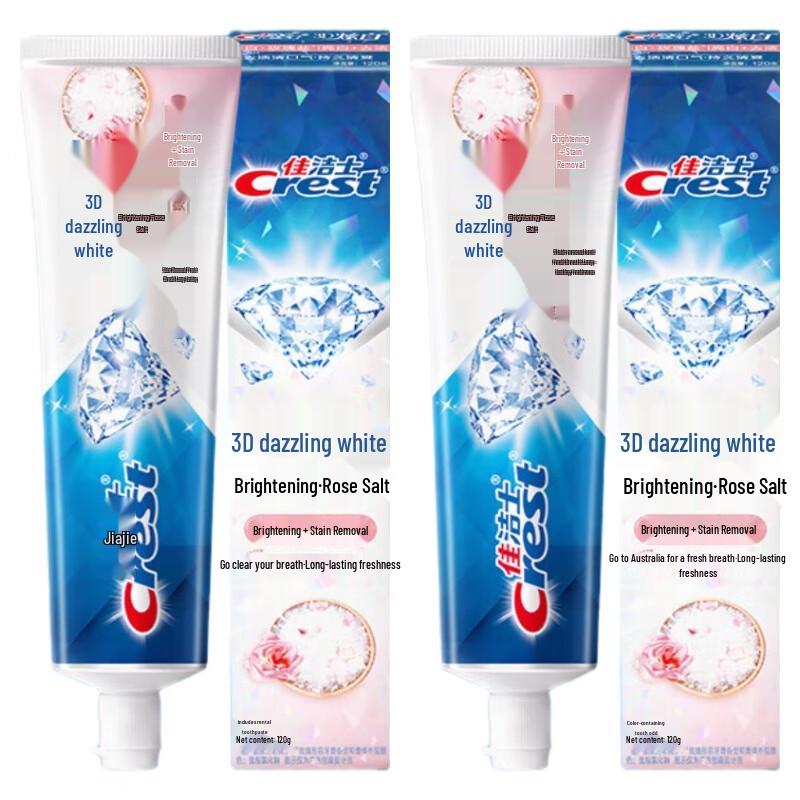 Crest 3D White Rose Salt Toothpaste
