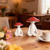 Garden Statue Fairys Garden Accessories Centrepieces Meditations Mushroom Figurines Sculptures Miniature Landscape Decors