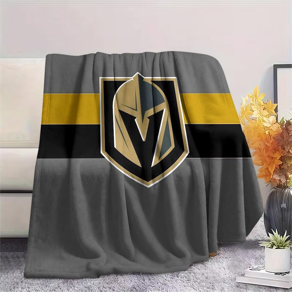 Vegas Golden Knights2 Flannel Blanket, High quality Comfortable for All Seasons, Home Decor, Warmth and Comfort
