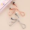 Steel Rose Gold Portion Tweezers Lash Curling Clip Lash Extension Applicator Eyelash Curler