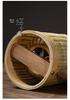 Bamboo Rattan Hot Water Bottle & Retro Thermos for Winter Tea Gatherings