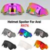 RX7X Spoiler Helmet Spoiler For Arai RX-7X VZ-Ram RX7V RX7 Motorcycle Rear Trim Multiple-colors Helmet Accessories