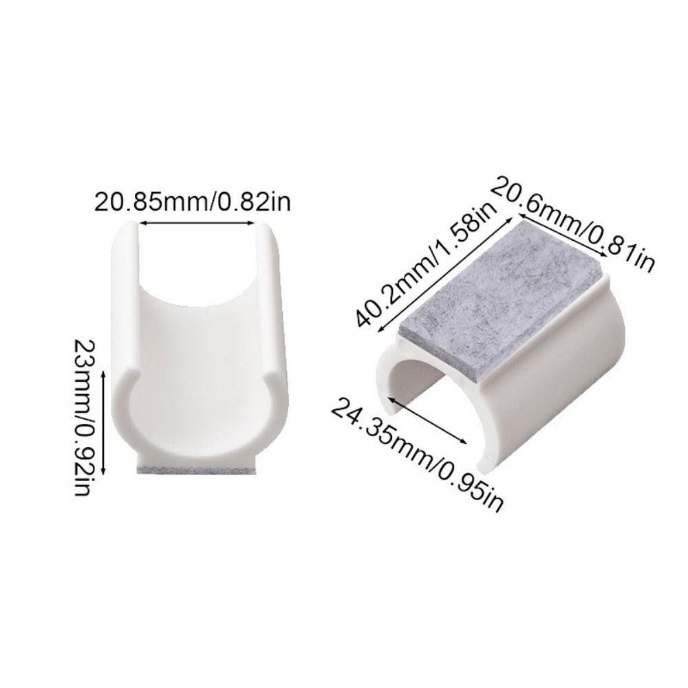 8pcs NEW with Felt Pad Chair Leg Cover No Scratches Slide Smoothly Chair Leg Tips Caps No Noise Floor Glides Office