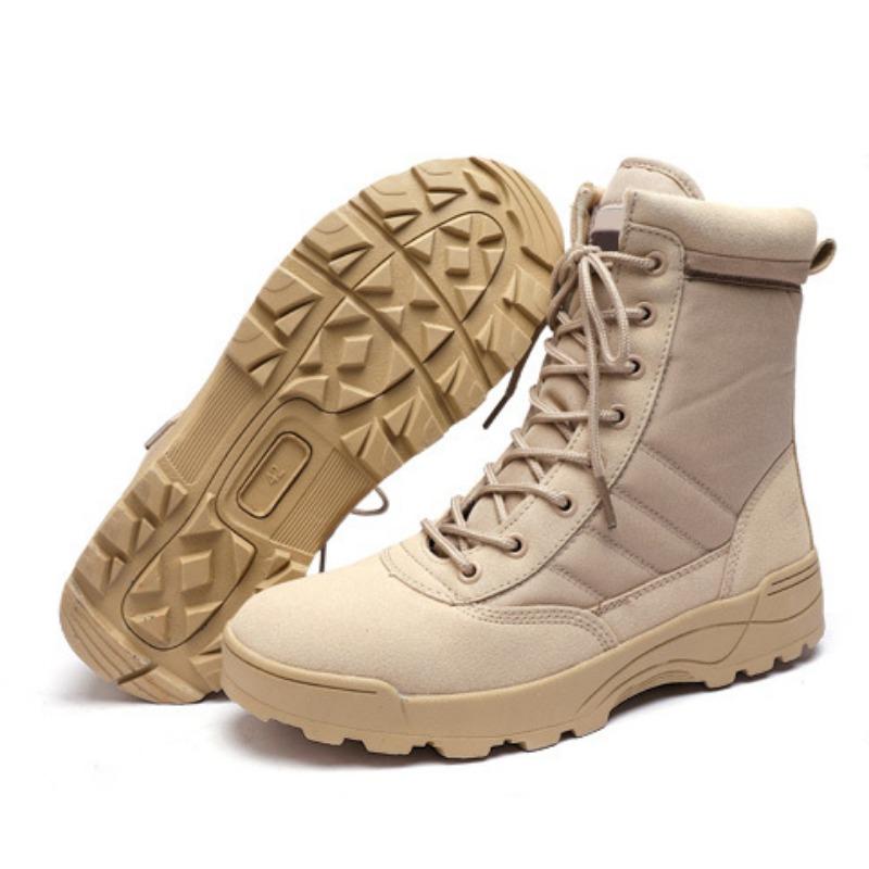 Training Boots Hiking Boots Mountaineering Shoes Wear-resistant Rubber Soles