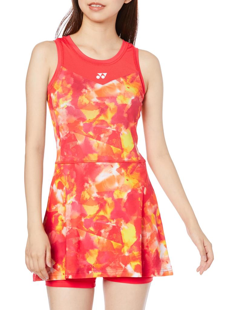Yonex Dress Inner 20700 Clear Red M One-Piece (with Spats) Women's (459)