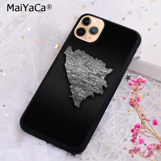 Bosna i Hercegovina Heart Phone Case For iPhone 16 15 14 plus XR XS 11 12 13 pro max Shell Cover coque