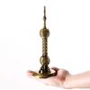 Statuetta Metallo Retro – Decorazione da Tavolo per Casa e Ufficio Souvenir Regalo