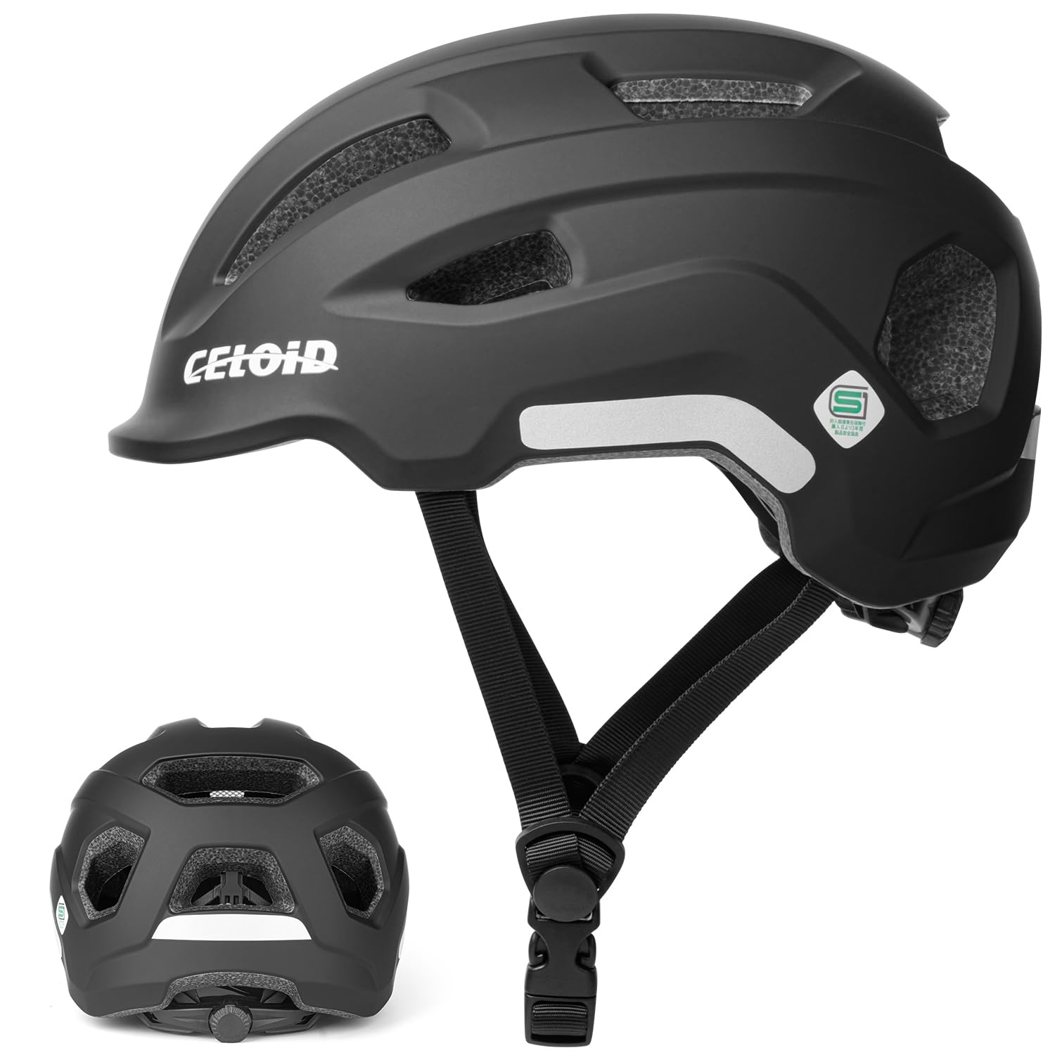 

велосипед JH35-Взрослый шлем-Черный