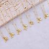Fashion Luxurious Style 26 Letter Heart Necklace - Gold Plated - Simple and Versatile Women's Necklace