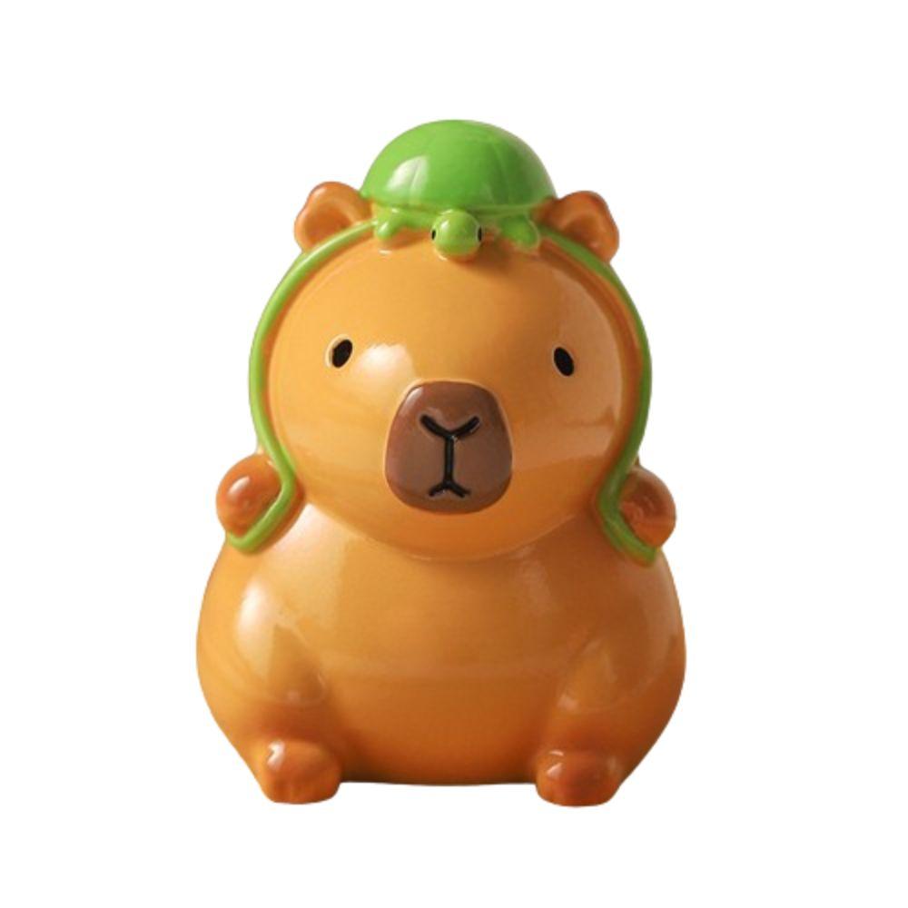 Djur Kapybara Figur Leksaker Modell Simulering Kapybara Djur Figurer Tecknad Figur Kapybara Modell