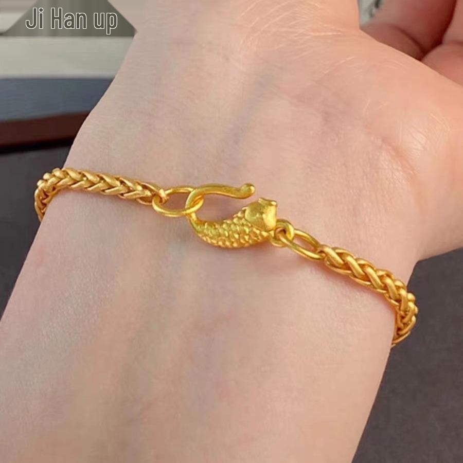 Little Fish Carp Bracelet: Chinese Brocade, Versatile Light Luxury Women's Jewelry