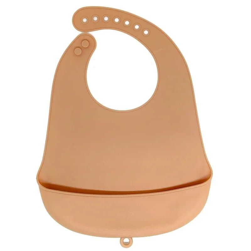 סיליקון סינרים לתינוק לאכילה קלים לניקוי סינרים לתינוק מגבת ריור סיליקון עמיד למים סינרים מסיליקון לילדים