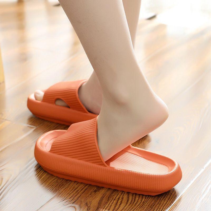 Thick Sole Platform Slide Sandals Soft Non-Slip EVA Slippers for Women Men Breathable Casual Home Slides