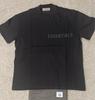 חדש Fear of God Essentials חולצת טי שחורה כהה מידה לארג' M חולצת טי יוניסקס