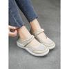 New Breathable Casual Shoes for Women In Summer Soft Soled Non Tiring Velcro Shoes