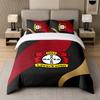3Pcs Bedding SetBayer Leverkusen Football Soft Bed Sheet and Two Pillowcases Home Bedroom Decor