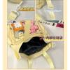 Bolso Bandolera Grande con Panel de Pantalla para Almacenamiento de Merchandising de Anime y Accesorios de Convención